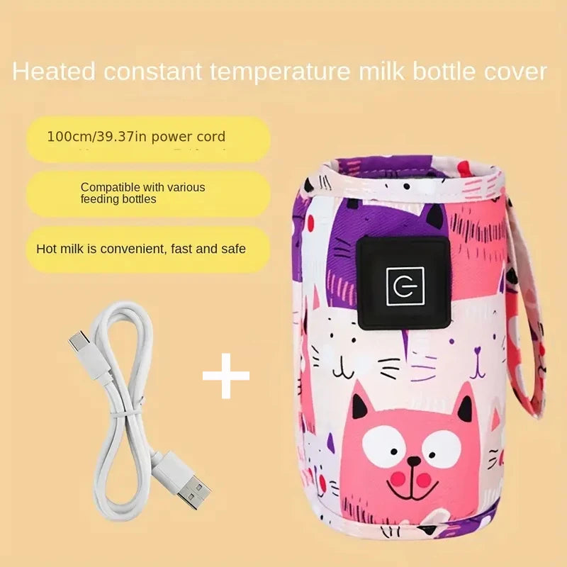 The Travel Bottle Warmer — USB, Insulated Sleeve