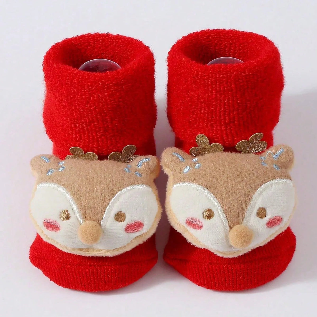 The Festive Knit Socks — 3D Reindeer, Snowman &amp; Santa