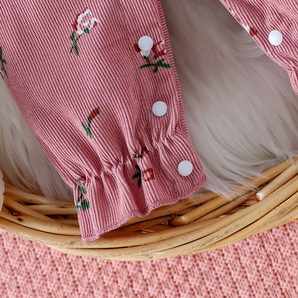 The Floral Romper &amp; Headband Set — 1–18 Months
