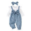 The Floral Romper &amp; Headband Set — 1–18 Months