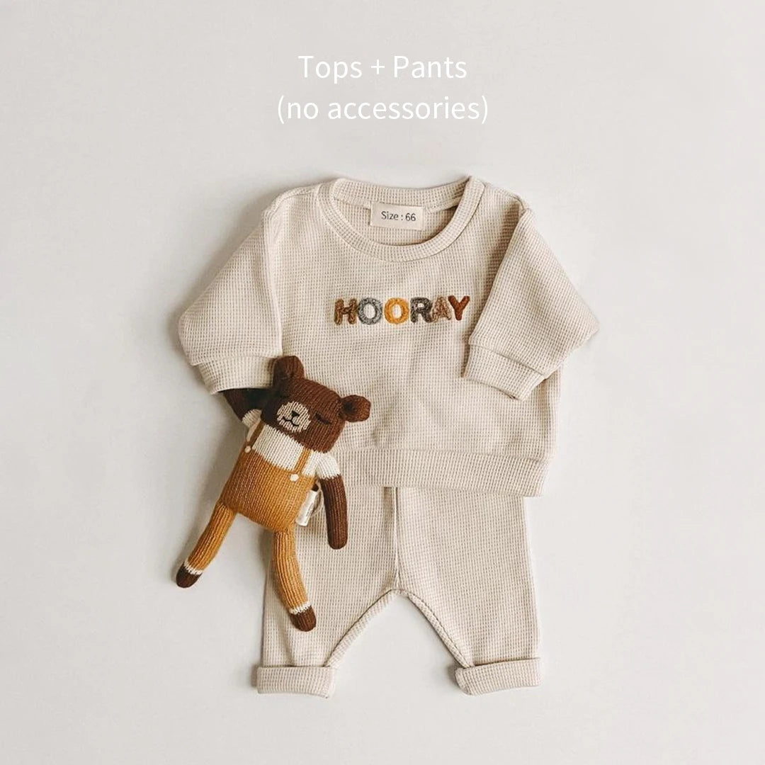 The Knit Sweatshirt Set — Top &amp; Trousers, 6M–3Y