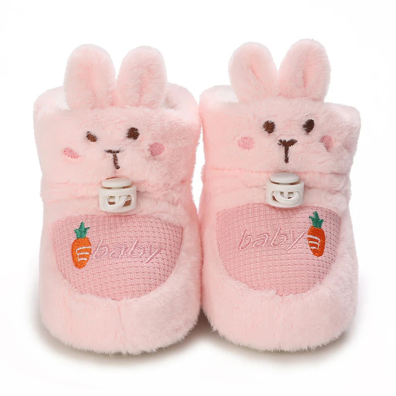 The Plush Pre-Walker Booties — Bunny &amp; Bear, 0–18 Months