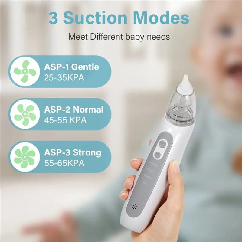The Electric Nasal Aspirator — Rechargeable, 3 Nozzles