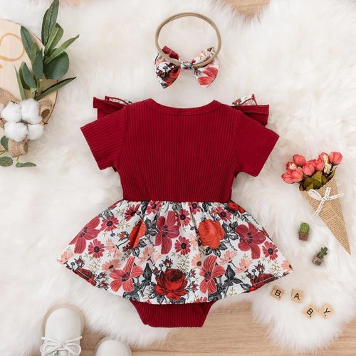 The Bow Sundress — Cotton Blend, 0–18 Months