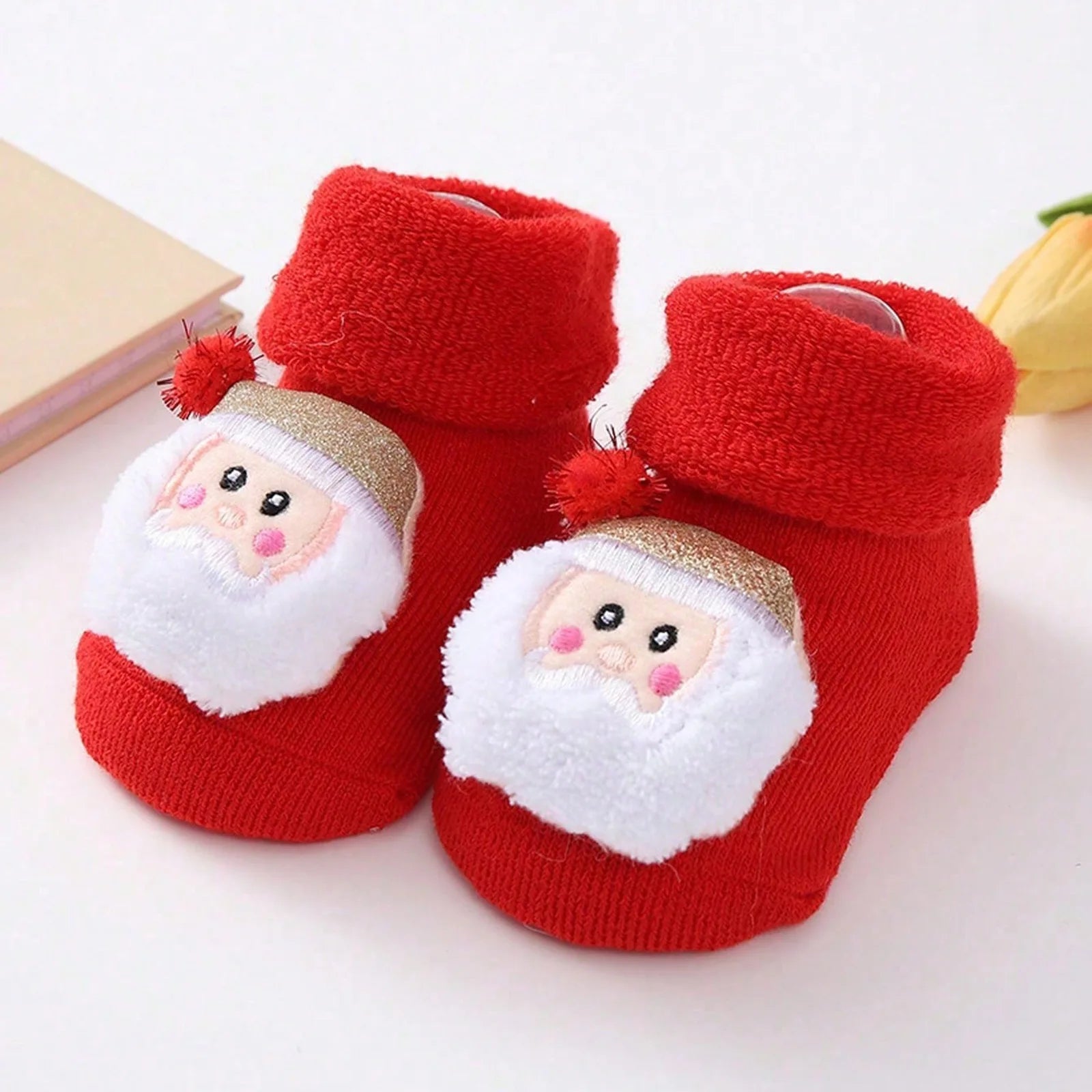 The Festive Knit Socks — 3D Reindeer, Snowman &amp; Santa