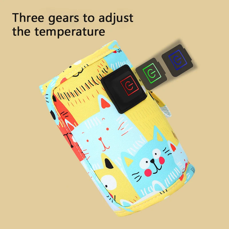 The Travel Bottle Warmer — USB, Insulated Sleeve