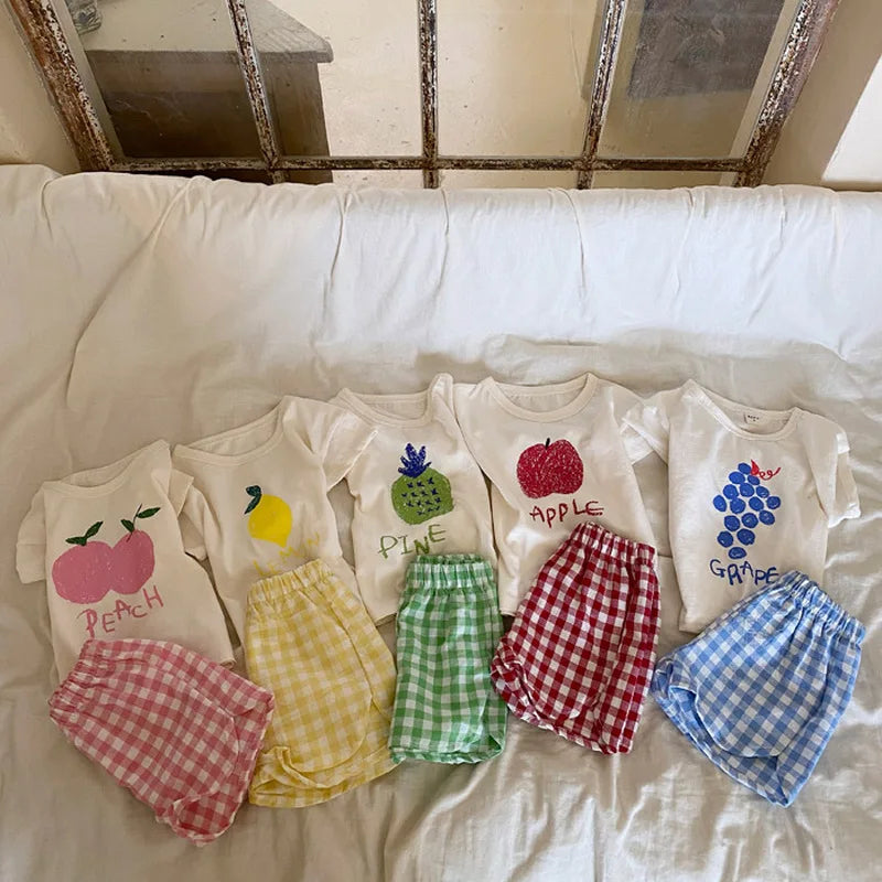 The Summer Pyjama Set — Sleeveless Top &amp; Shorts