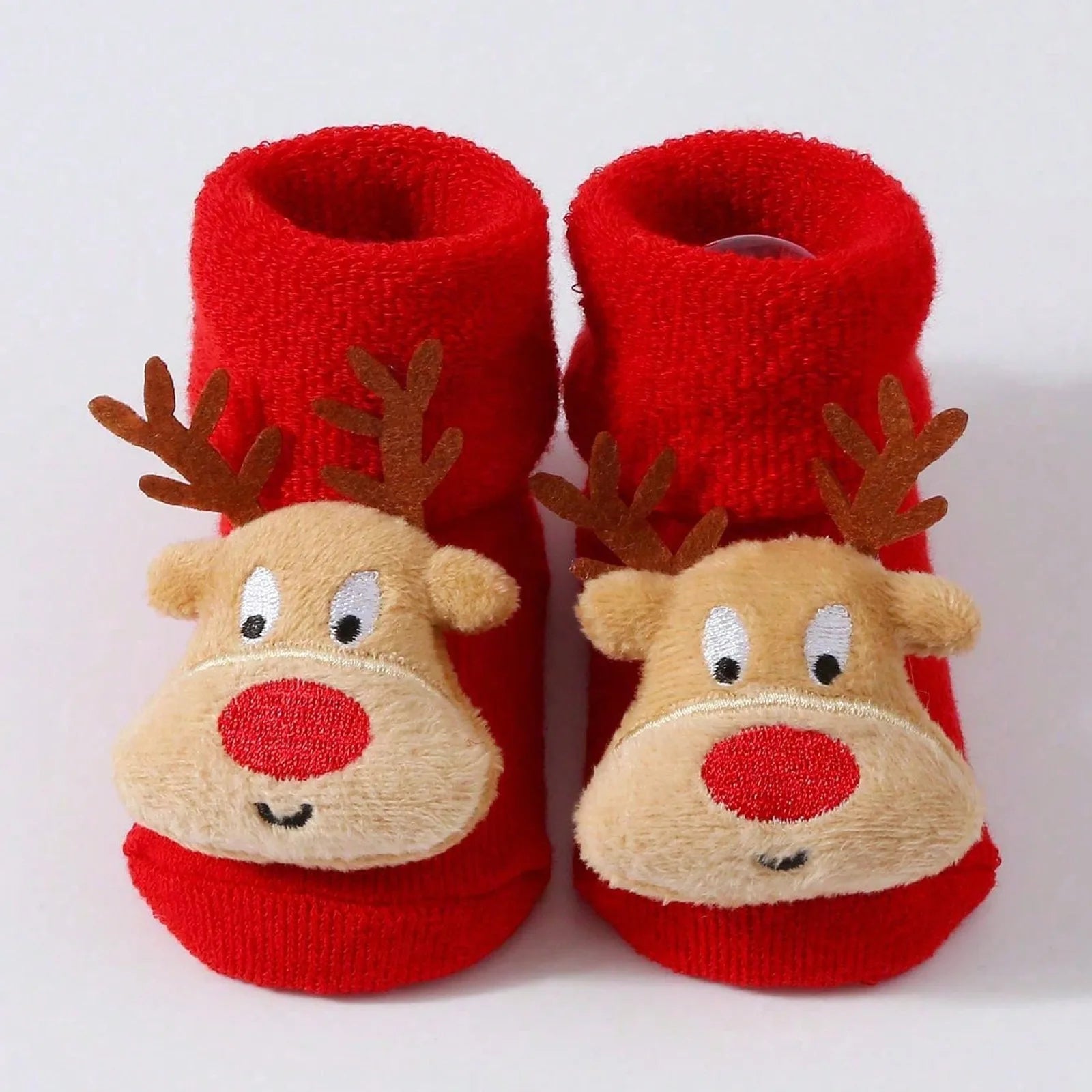 The Festive Knit Socks — 3D Reindeer, Snowman &amp; Santa