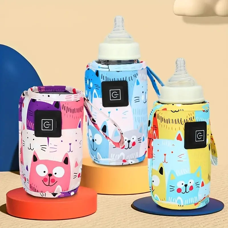 The Travel Bottle Warmer — USB, Insulated Sleeve