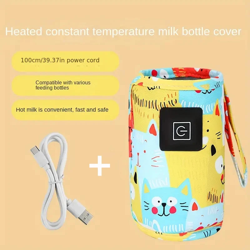 The Travel Bottle Warmer — USB, Insulated Sleeve