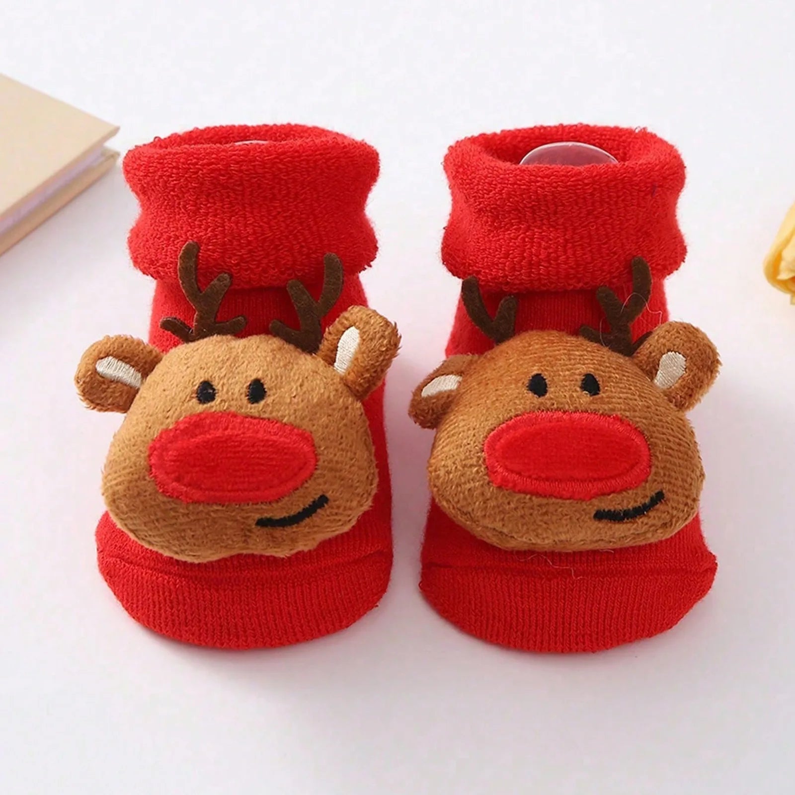 The Festive Knit Socks — 3D Reindeer, Snowman &amp; Santa