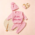 The “Just Arrived” Newborn Photo Set — 3-Piece Knit