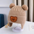 The Bear Ear Knit Hat — Fleece-Lined, One Size