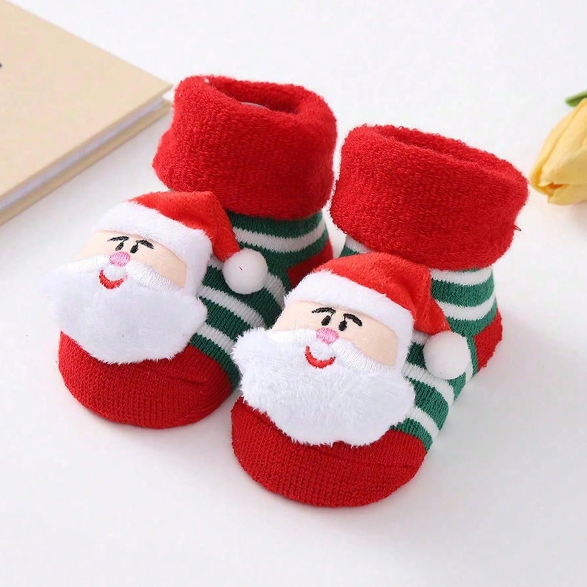 The Festive Knit Socks — 3D Reindeer, Snowman &amp; Santa