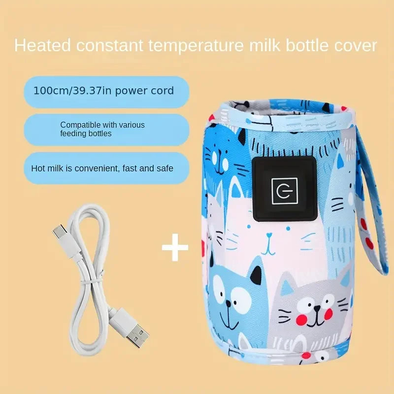 The Travel Bottle Warmer — USB, Insulated Sleeve