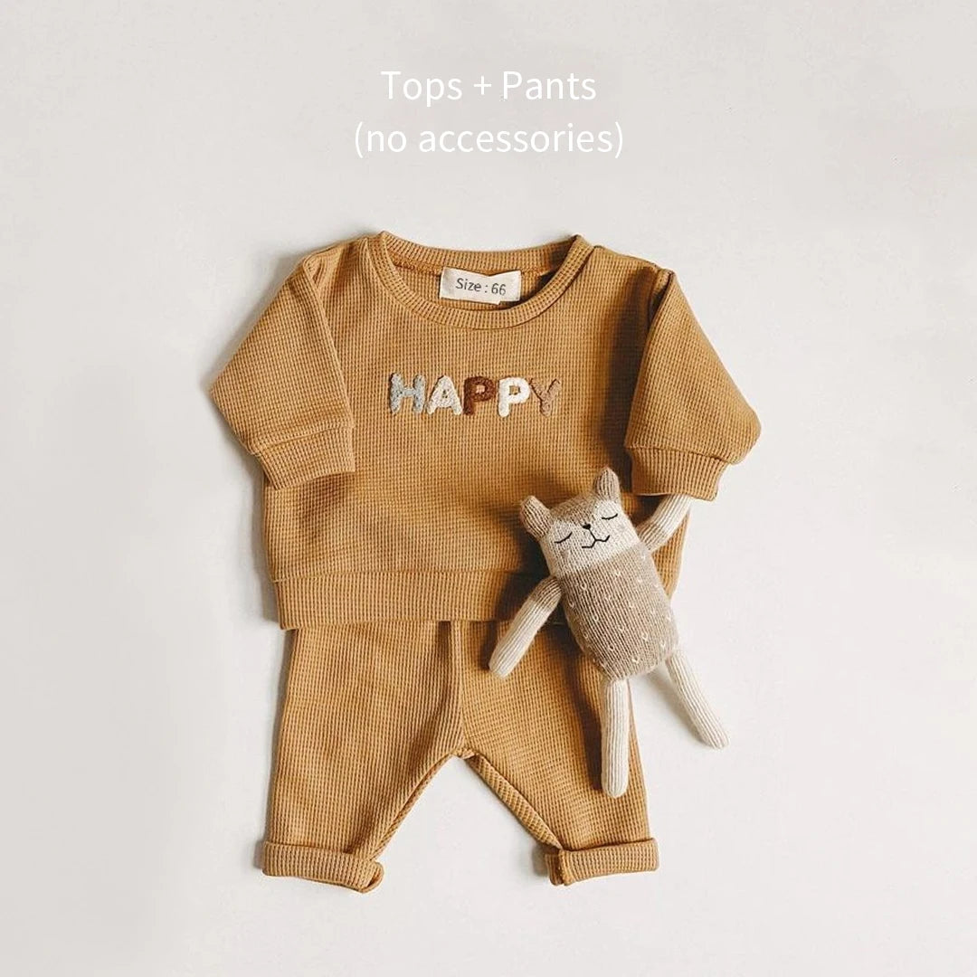 The Knit Sweatshirt Set — Top &amp; Trousers, 6M–3Y